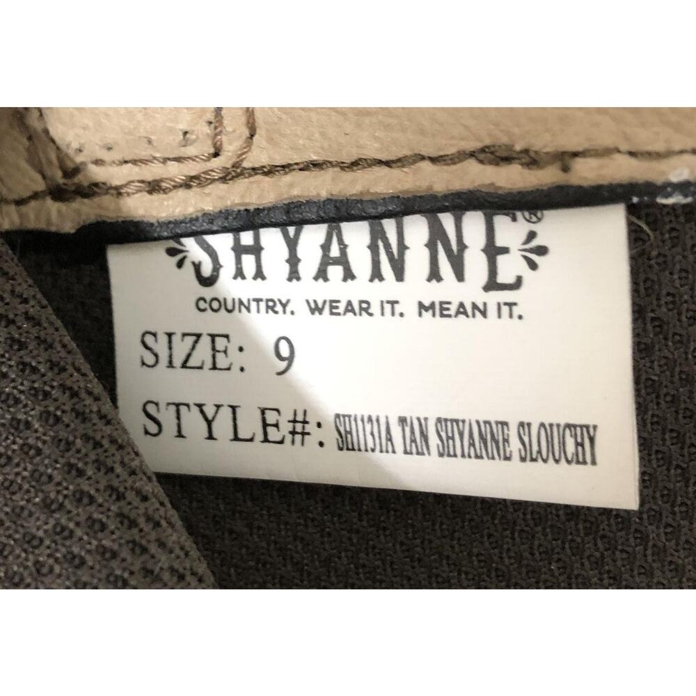 Shyanne Slouchy Leather Harness Studded Western Boots 9 - Picture 6 of 9